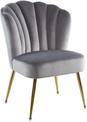 Valgomojo kėdė Kayoom Pippa 100 AAOYL-GRY, blizgi, pilka, 70 cm x 67 cm x 87 cm