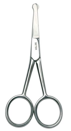 Nagų žirklės Beter Stainless Steel Straight Blunt Tip Scissors
