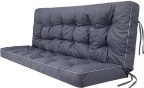 Lauko baldų pagalvių rinkinys Hobbygarden Pola P12GRN6, tamsiai mėlyna, 120 x 105 cm