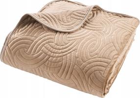 Lovatiesė, su pagalvių užvalkalais Douceur d`Interieur, smėlio, 220 cm x 240 cm