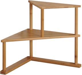 Kampinė lentyna Kesper, ruda, 52 cm x 39 cm x 29.5 cm