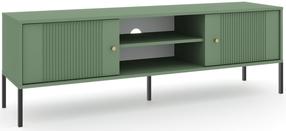 Televizoriaus spintelė Iseo IS01, žalias, 39 cm x 154.5 cm x 50.5 cm