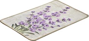 Vonios grindų kilimėlis Foutastic Lavender 359CHL4281, įvairių spalvų, 60 cm x 40 cm