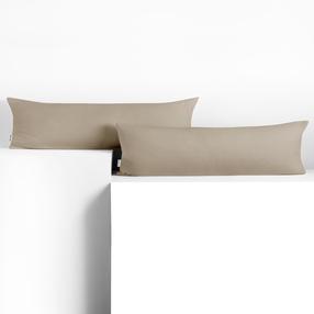 Pagalvės užvalkalas Restilo Amber, ruda, 120 cm x 20 cm