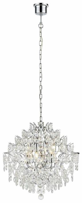 Krištolinis sietynas kabinamas Markslojd Rosendal 100532, E14, 6 x 40 W