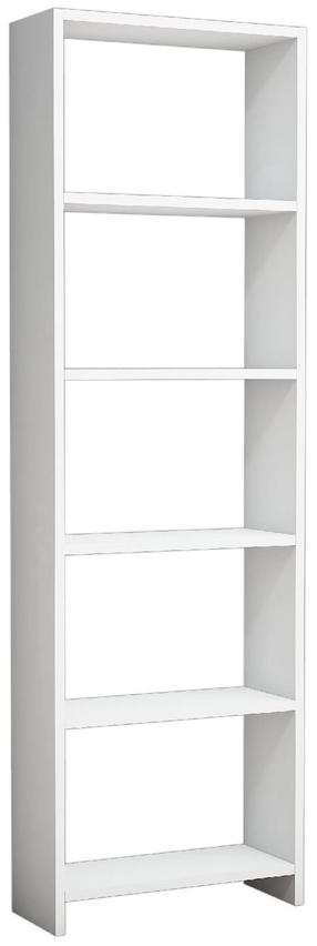 Pastatoma lentyna Kalune Design New 835PUQ3627, balta, 19.6 cm x 50 cm x 160 cm