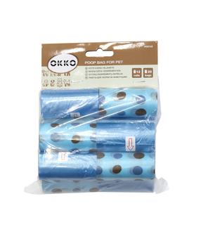  Maišeliai šunų ekskrementams Okko HG8142, 12 vnt.