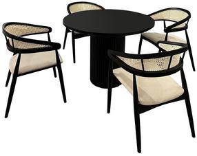 Valgomojo komplektas Kalune Design Moon, buko