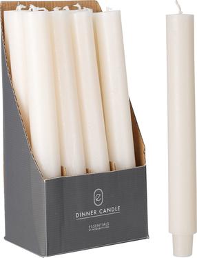 Žvakė, kūginė Oliver CC5070810, 8 h, Balta