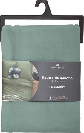 Antklodės užvalkalas Atmosphera, žalia, 140 cm x 200 cm