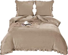 Patalynės užvalkalų komplektas PGI-02, smėlio, 140 x 200 cm