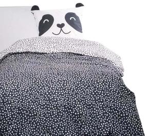 Patalynės užvalkalų komplektas TODAY Magic Jungle, baltas/juodas, 140 x 200 cm