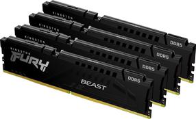 Operatyvioji atmintis (RAM) Kingston Fury Beast KF552C40BBK4-128, DDR5, 128 GB, 5200 MHz