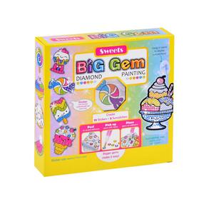 Kūrybinis deimantinės mozaikos rinkinys Jokomisiada ZA4143, įvairių spalvų, 180 g