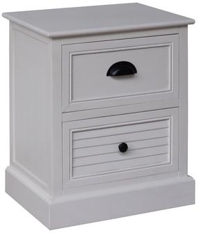 Naktinis staliukas Meldon 89131, baltas, 35 cm x 45 cm x 55 cm