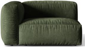 Modulinė sofa Micadoni Martina Vogue 11, žalia, kairinė, 121 x 106 cm x 75 cm