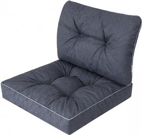 Lauko baldų pagalvių rinkinys Hobbygarden Emma R3 EMTGN6, tamsiai mėlyna, 70 x 70 cm