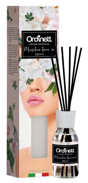 Namų kvapas, kvapiosios lazdelės Ordinett White Musk, 125 ml