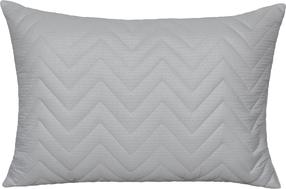 Pagalvė Comco Seersucker, pilka, 70 cm x 50 cm