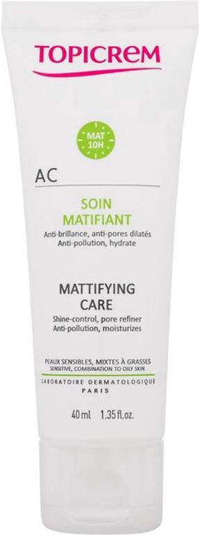 Veido kremas Topicrem AC Mattifying Care, 40 ml
