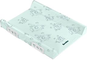 Vystymo kilimėlis Sensillo Safety System Submarine, 70 cm x 50 cm, juoda/mint