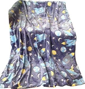 Pledas KDQ-12, mėlyna/tamsiai mėlyna, 150 cm x 200 cm