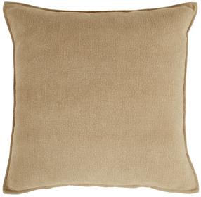 Dekoratyvinė pagalvėlė Home4you Lins, tamsiai smėlinė, 65 cm x 65 cm