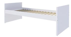 Lova viengulė Verso Baza, 90 x 200 cm, balta, be čiužinio, su grotelėmis