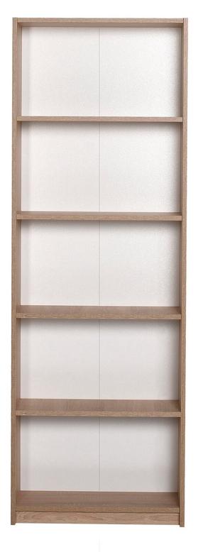 Pastatoma lentyna Kalune Design KTP-350-SS-1, šviesiai ruda, 26 cm x 64 cm x 182 cm