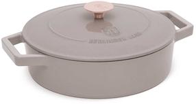 Emaliuotas ketaus puodas Berlinger Haus Taupe Collection BH-6527, 26 cm, 2.57 l