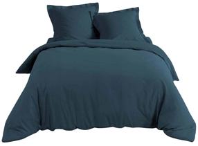 Antklodės užvalkalas Douceur d`Interieur Percaline, tamsiai mėlyna, 220 cm x 240 cm