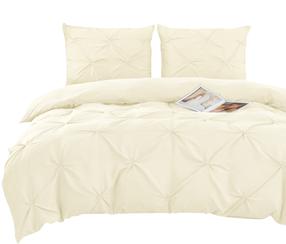 Patalynės užvalkalų komplektas PGS-01, kreminė, 160 x 200 cm