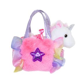 Rankinė Aurora Fancy Pals Plush Unicorn, įvairių spalvų, 20 cm