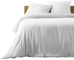 Patalynės užvalkalų komplektas Douceur d`Interieur Angelia, baltas, 220 x 240 cm