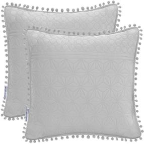 Pagalvės užvalkalas Restilo Meadore, pilka, 45 cm x 45 cm, 2 vnt.