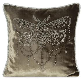 Dekoratyvinės pagalvėlės užvalkalas Royal 8, tamsaus smėlio spalva, 45 cm x 45 cm