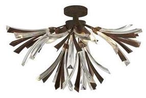 Sietynas lubų Searchlight Shake 2573-3BR, E14, 3 x 40 W