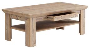 Kavos staliukas Forte Nepal, šviesiai ruda, 120.6 cm x 60.4 cm x 45.2 cm, 4 vnt.