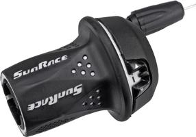 Pavarų perjungimo rankenėlė SunRace TSM21 Friction SHIF62, plastikas/metalas, juoda