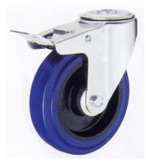 Vežimėlio ratukas Haushalt 11125BLDB, Ø 7.5 cm, mėlyna/pilka