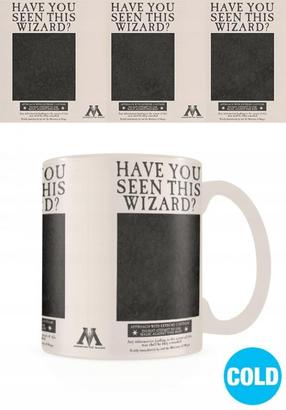 Puodelis Pyramid International Harry Potter Wanted Sirius, balta/juoda, 330 ml