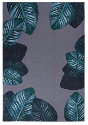 Kilimas vidaus Kenda Sand Tropical 125, pilka/žalia, 190 cm x 130 cm