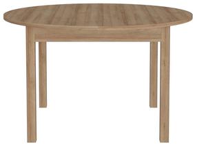 Valgomojo stalas išskleidžiamas Forte Montreal, rudas, 130 - 166 cm x 130 cm x 78.1 cm