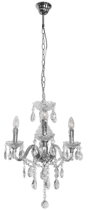 Sietynas kabinamas Italux Whiz L.90690/3CLE, E14, 3 x 40 W