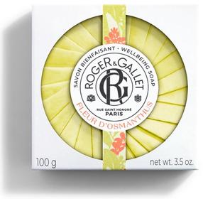 Muilas Roger & Gallet Fleur d'Osmanthus, benzoinas/mandarinas/kvapenė, 100 g