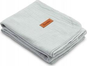 Pledas Sensillo Muslin, 100 x 75 cm, sidabro