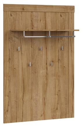 Drabužių kabykla Holten S493-WIE-DWF, 132 cm, ąžuolo