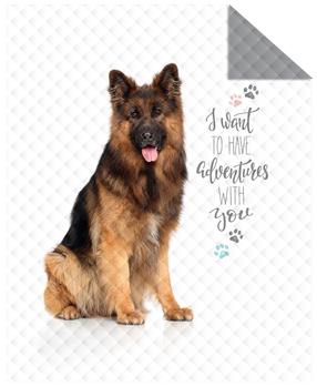 Lovatiesė NHLA-11, ruda/balta, 170 cm x 210 cm