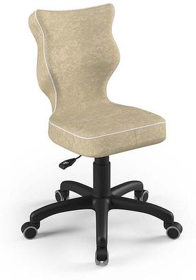 Vaikiška darbo kėdė Petit VS26, 33.5 x 30 x 77.5 cm, ruda/juoda