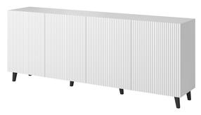 Komoda Cama Meble Pafos, balta, 42 cm x 200 cm x 82 cm